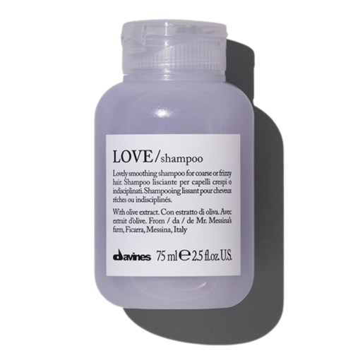 LOVE Smoothing šampūnas tiesiems plaukams, 75 ml