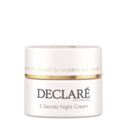 5 Secrets Night Cream Atpalaiduojantis naktinis veido kremas, 50 ml  