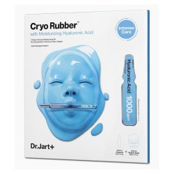 Cryo Rubber With Moisturizing Hyaluronic Acid Drėkinamoji veido kaukė, 4g+40g 