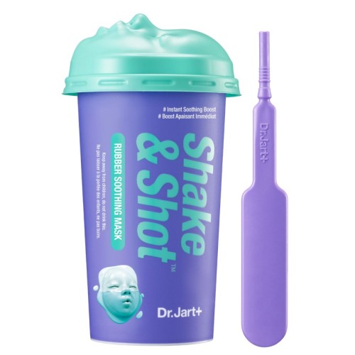 Shake&Shot Rubber Soothing Mask Raminamoji veido kaukė, 1vnt