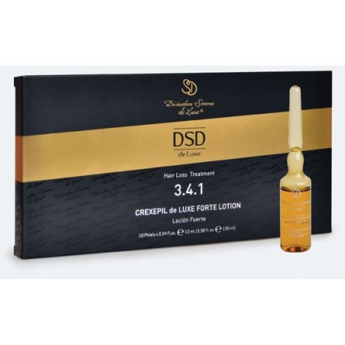 Crexepil De Luxe Forte Lotion Intensyvus losjonas nuo plaukų slinkimo DSD3.4.1, 1x10 ml