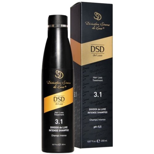 Intense Shampoo Intensyvus šampūnas plaukų augimui DSD3.1, 200 ml