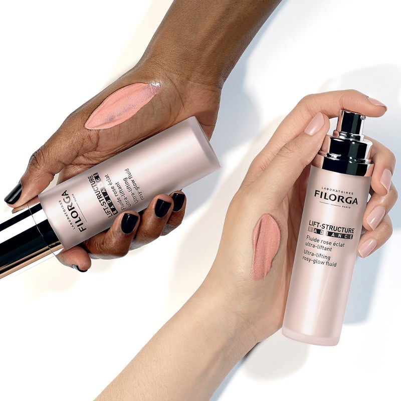 Lift-Structure Radiance Rosy-Glow Fluid Stangrinamasis veido fluidas, 50ml