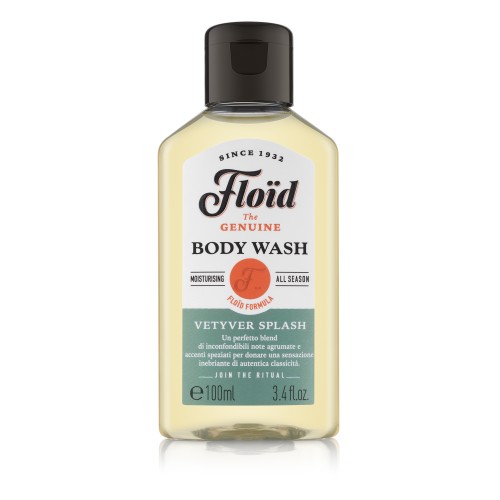 Body Wash Vetyver Splash Drėkinamasis dušo gelis, 100ml