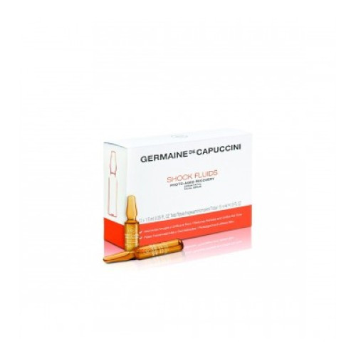 Options Shock Fluids Photoaged Recovery Veido Ampulės, 1.2 ml