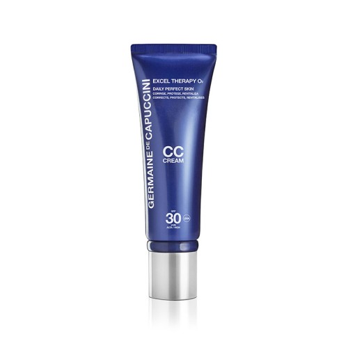 Excel Therapy O2 CC Cream SPF30 Beige Maskuojamasis odos kremas su deguonimi, 50ml