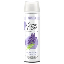 Satin Care Lavender Touch Skutimosi gelis normaliai odai, 200ml 
