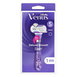 Venus Deluxe Smooth Swirl Skustuvas moterims, 1vnt 