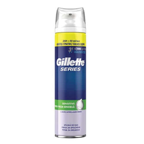 Series Sensitive Shaving Foam Skutimosi putos jautriai odai, 300ml