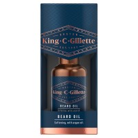 King C Beard Oil Minkštinamasis barzdos aliejus, 30ml 