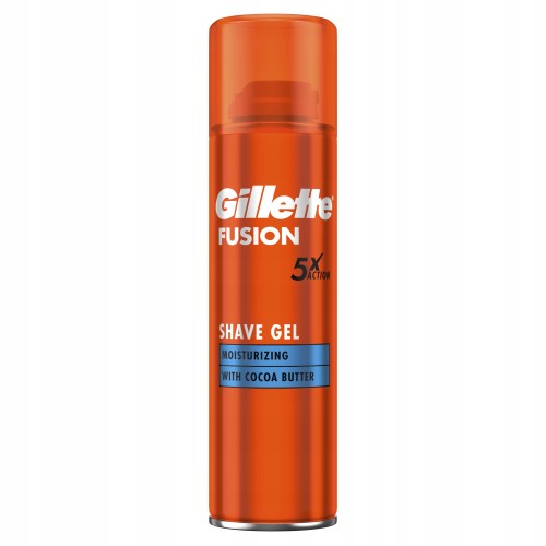 Fusion Moisturising Shave Gel Skutimosi gelis, 200ml