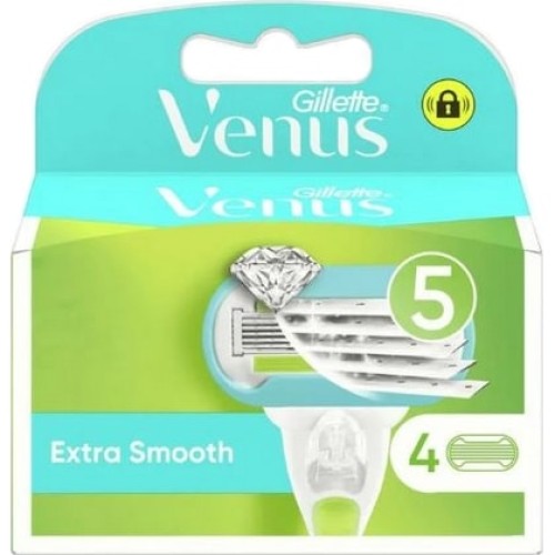 Venus Extra Smooth Skustuvo galvutės, 4vnt