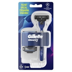Fusion Proglide Skustuvas, 1+5vnt 