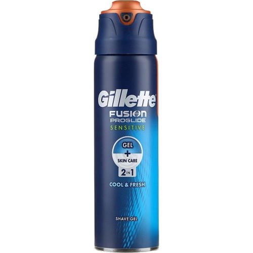 Fusion Proglide Cool & Fresh Shave Gel Gaivinantis skutimosi gelis, 170ml