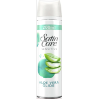 Satin Care Sensitive Aloe Vera Skutimosi gelis, 200ml 