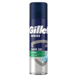 Series Soothing Aloe Vera Shave Gel Skutimosi gelis jautriai odai, 200ml 