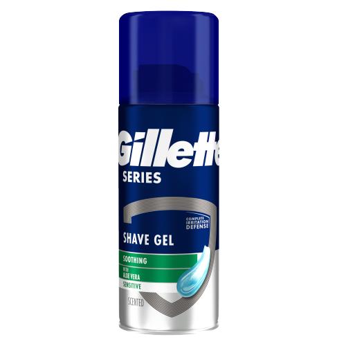 Series Soothing Aloe Vera Shave Gel Skutimosi gelis jautriai odai, 75ml