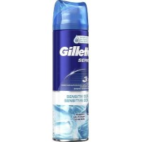 Series Sensitive Cool Shave Gel Skutimosi gelis su mentoliu, 200ml 
