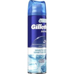 Series Sensitive Cool Shave Gel Skutimosi gelis su mentoliu, 200ml 