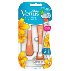 Venus Riviera  Vienkartiniai skustuvai, 2vnt 