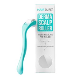 Derma Scalp Roller Galvos odos masažuoklis-volelis su mikroadatomis, 1vnt 