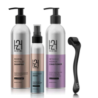 4x Hair Growth Kit Plaukų priežiūros rinkinys, 1vnt 