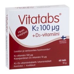 Vitatabs K2+D3 tab N60 