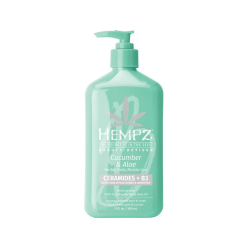 Cucumber & Aloe Herbal Body Moisturizer Drėkinamasis kūno kremas su keramidais, 500ml 
