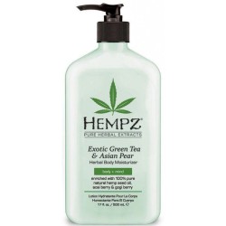 Exotic Green Tea & Asian Pear Herbal Body Moisturizer Drėkinamasis kūno kremas, 500ml 