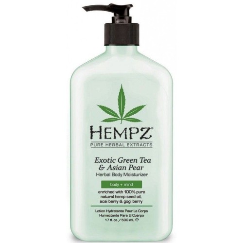 Exotic Green Tea & Asian Pear Herbal Body Moisturizer Drėkinamasis kūno kremas, 500ml