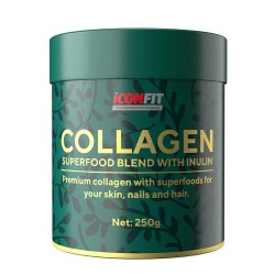 Collagen Superfood Blend With Inulin Aviečių ir serbentų skonio kolageno supermaistai su inulinu, 250g 