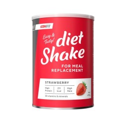 Diet Shake Strawberry Braškių skonio dietinis kokteilis, 495g 