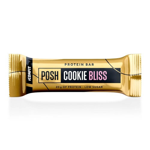 Posh Cookie Bliss Baltyminis batonėlis, 55g