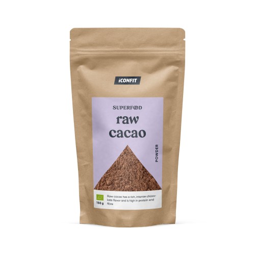 Organic Raw Cacao Powder Ekologiški kakavos milteliai, 150g