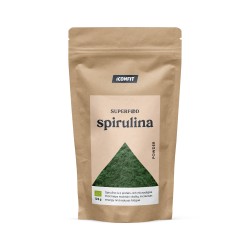 Organic Spirulina Powder Ekologiški spirulinos milteliai, 125g 