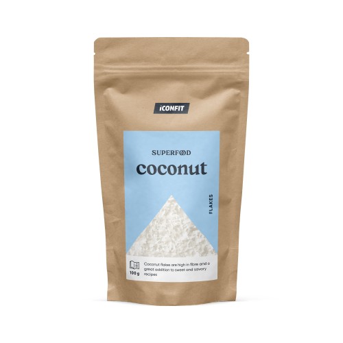 Coconut Flakes Kokosų dribsniai, 100g