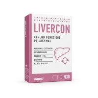 Livercon Kompleksinis maisto papildas kepenų funkcijoms palaikyti,N30 