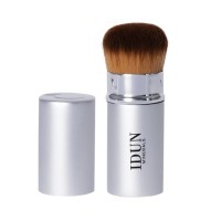 Retractable Kabuki Brush  Kelioninis biraus makiažo pagrindo ir pudros šepetėlis, 1vnt 