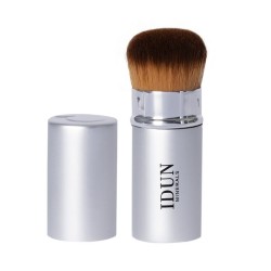 Retractable Kabuki Brush  Kelioninis biraus makiažo pagrindo ir pudros šepetėlis, 1vnt 