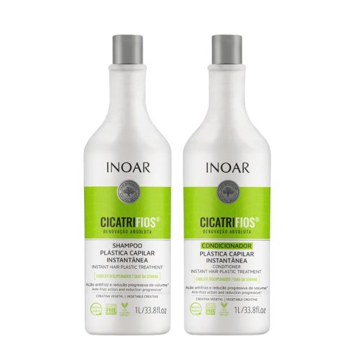 Cicatrifios Duo Kit Plauko struktūrą atkuriančių priemonių rinkinys, 2x1000ml