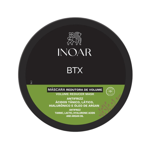 BTX Anti-Frizz Mask Plaukus glotninanti kaukė, 200g