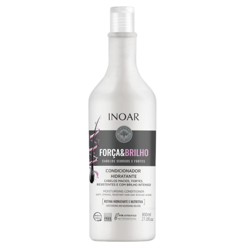 Força & Brilho Conditioner Drėkinamasis kondicionierius, 800ml