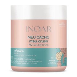 Meu Cacho Meu Crush Mask Drėkinanti plaukų kaukė garbanotiems plaukams, 500g 