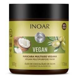 Vegan Mask Daugiafunkcinė plaukų kaukė su kokoso ir alyvuogių aliejais, 500 g 