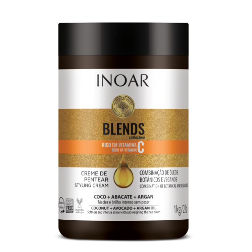 Blends Styling Cream Plaukų formavimo kremas su vitaminu C, 1000g