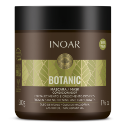 Botanic Mask Plaukus stiprinanti plaukų kaukė su ricinos aliejumi,500g 