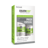 Cicatrifios Duo Kit Šampūnas ir kondicionierius atkuriantis plauko struktūrą, 500ml+250ml 