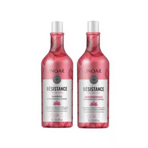 Resistance Flor de Lotus Duo Kit Atkuriamasis rinkinys plaukams, 2x1L