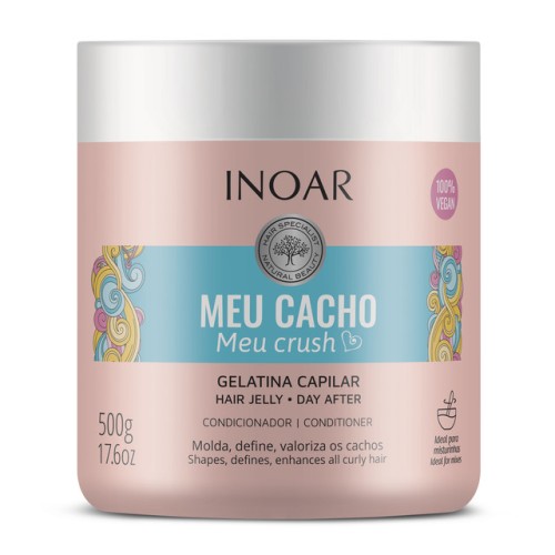 Meu Cacho Meu Crush Hair Jelly Garbanų formavimo gelis, 500g