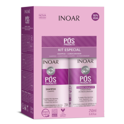 Pos Progress Duo Kit Rinkinys po tiesinimo keratinu ir BotoHAIR procedūrų, 2x250 ml 